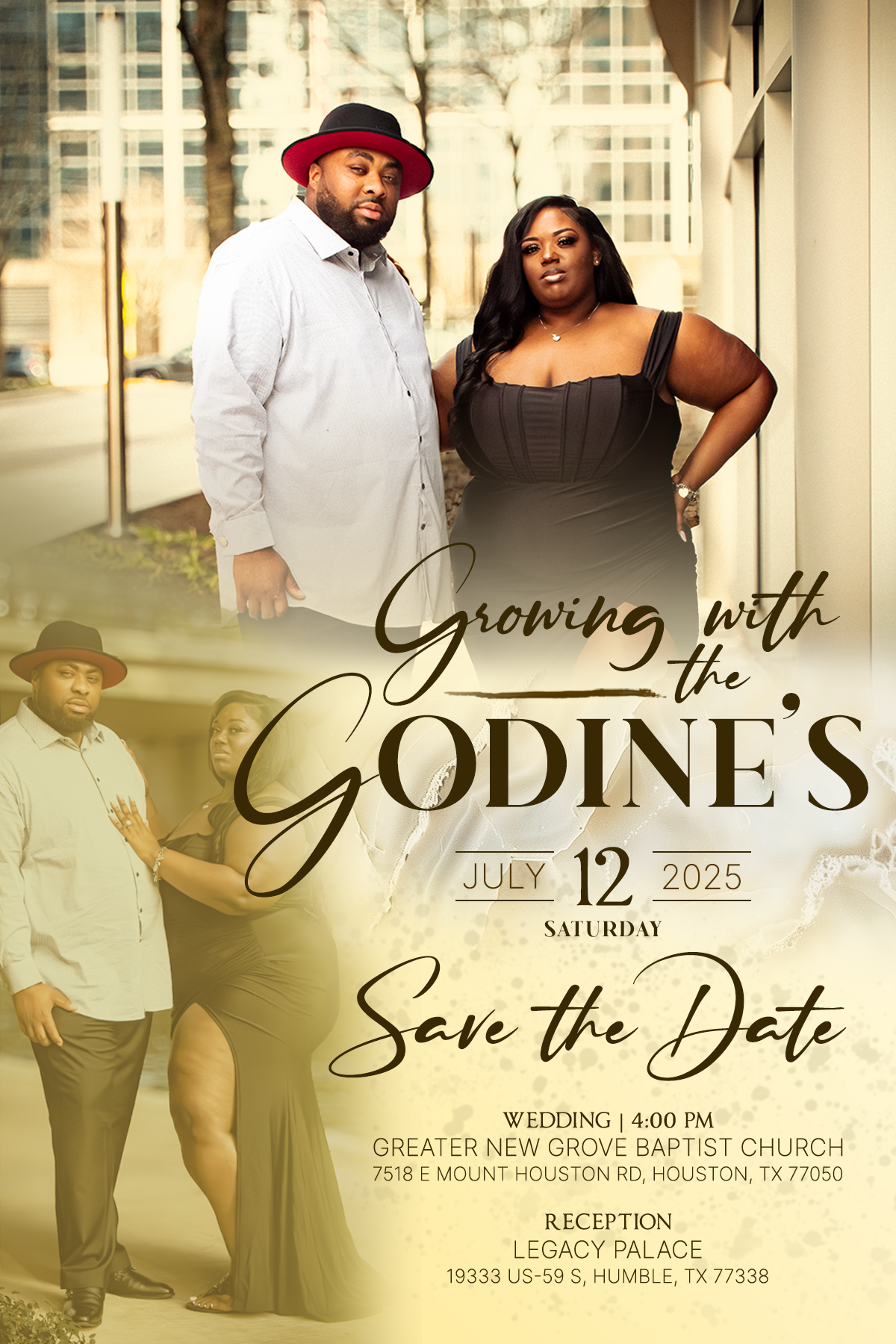 The Wedding Website of Chadwick Goldine and Kareemah Drake