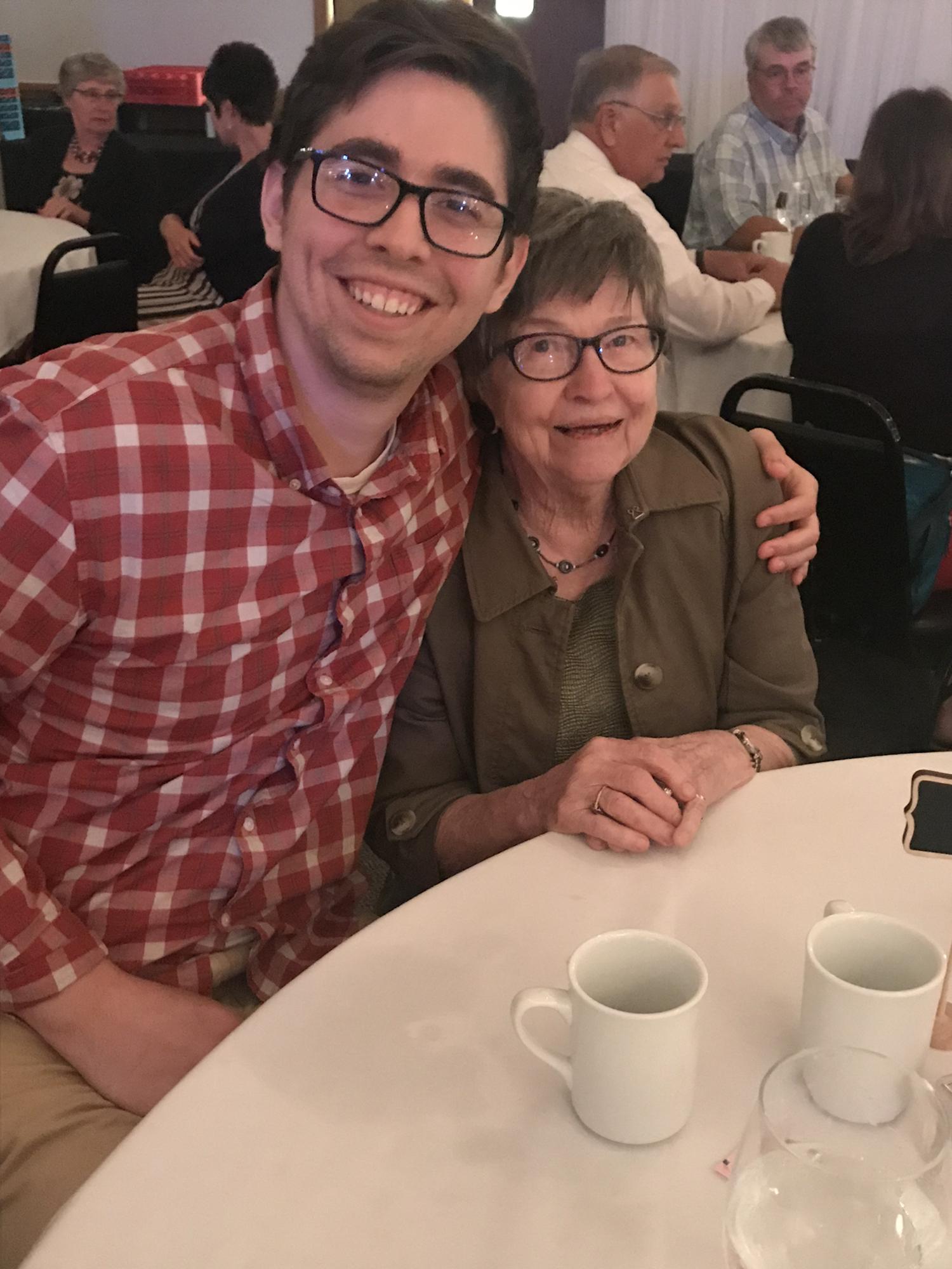Brian and Grandma Lois (June 2019)