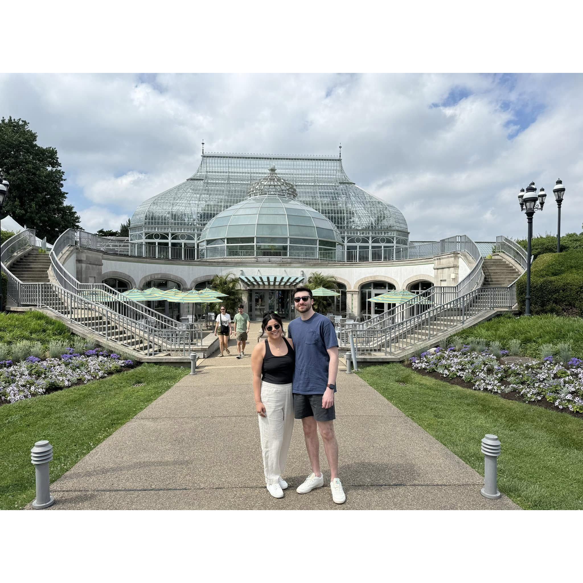Pittsburgh trip May '24: Phipps Conservatory and Botanical Gardens
