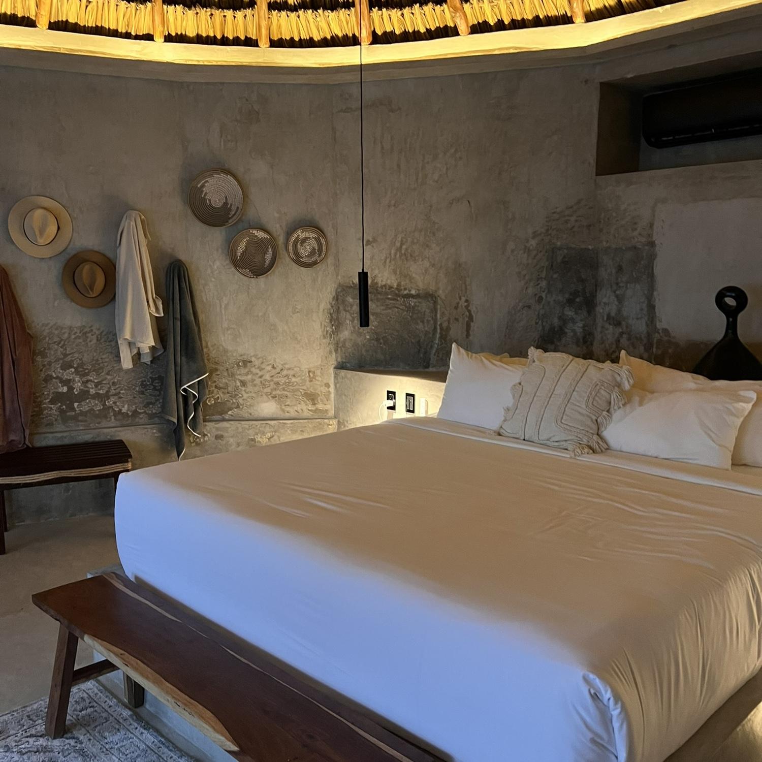 Inside the room at Maya Hotel