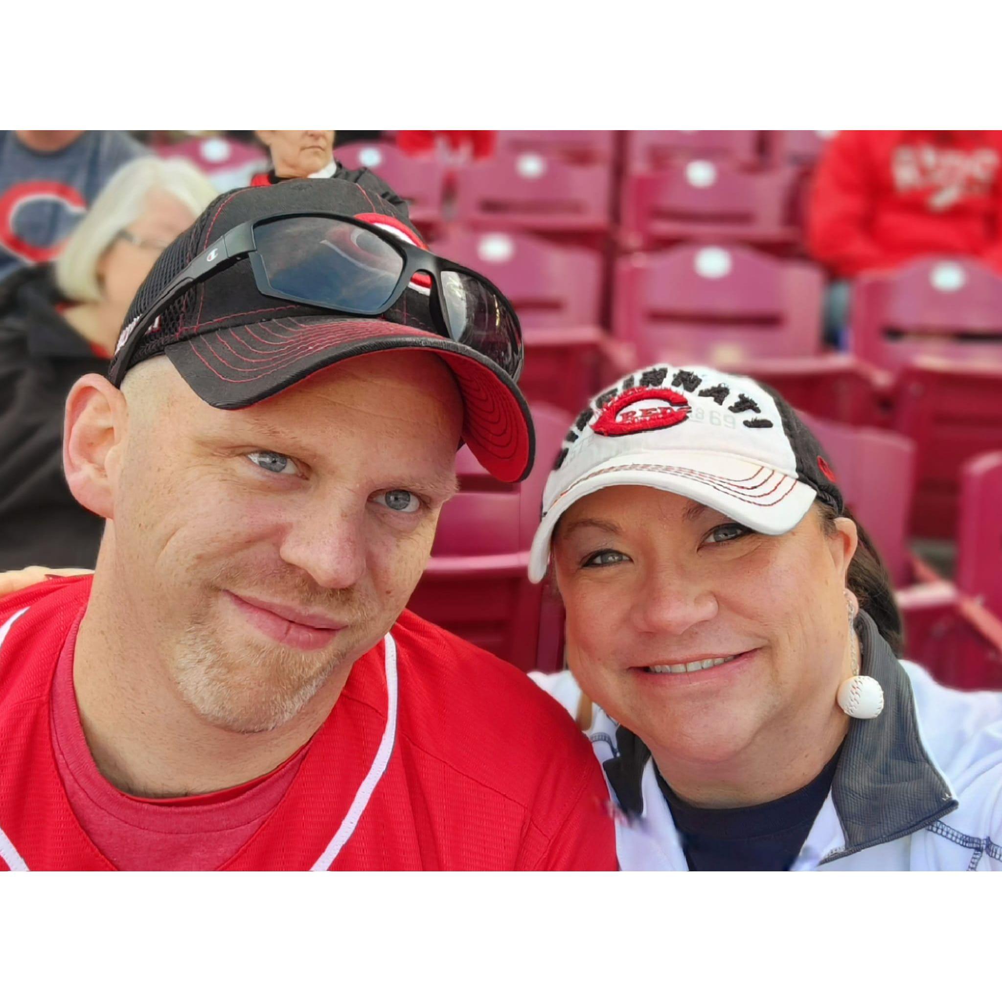 Our first Reds game