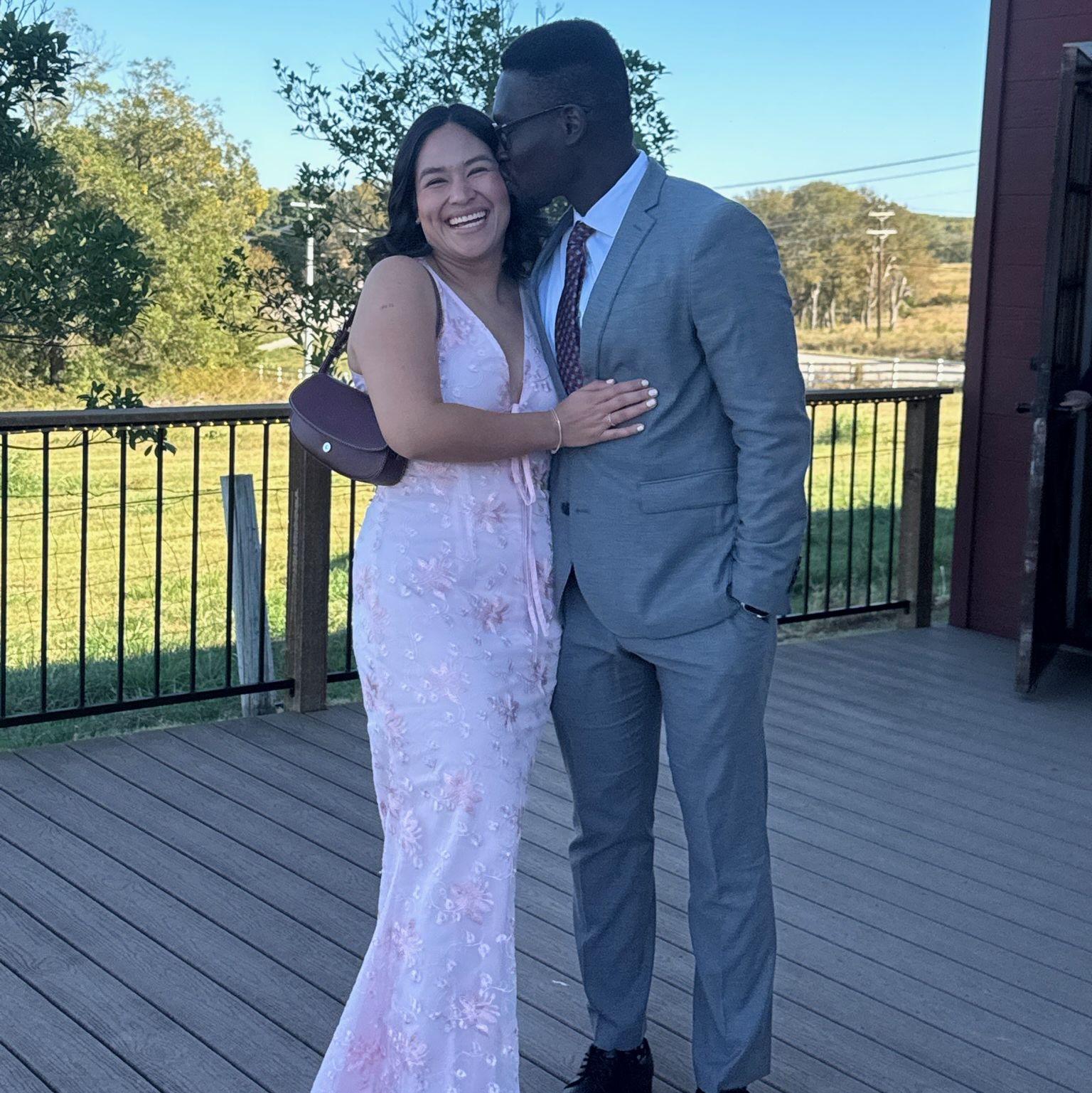 Literally loving every second of being together.