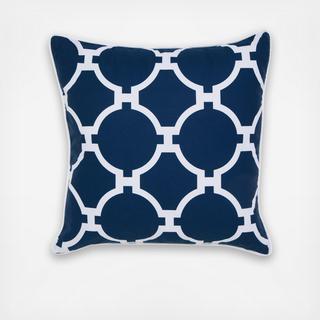 Copley Hampton Links Solid Embroidered Pillow