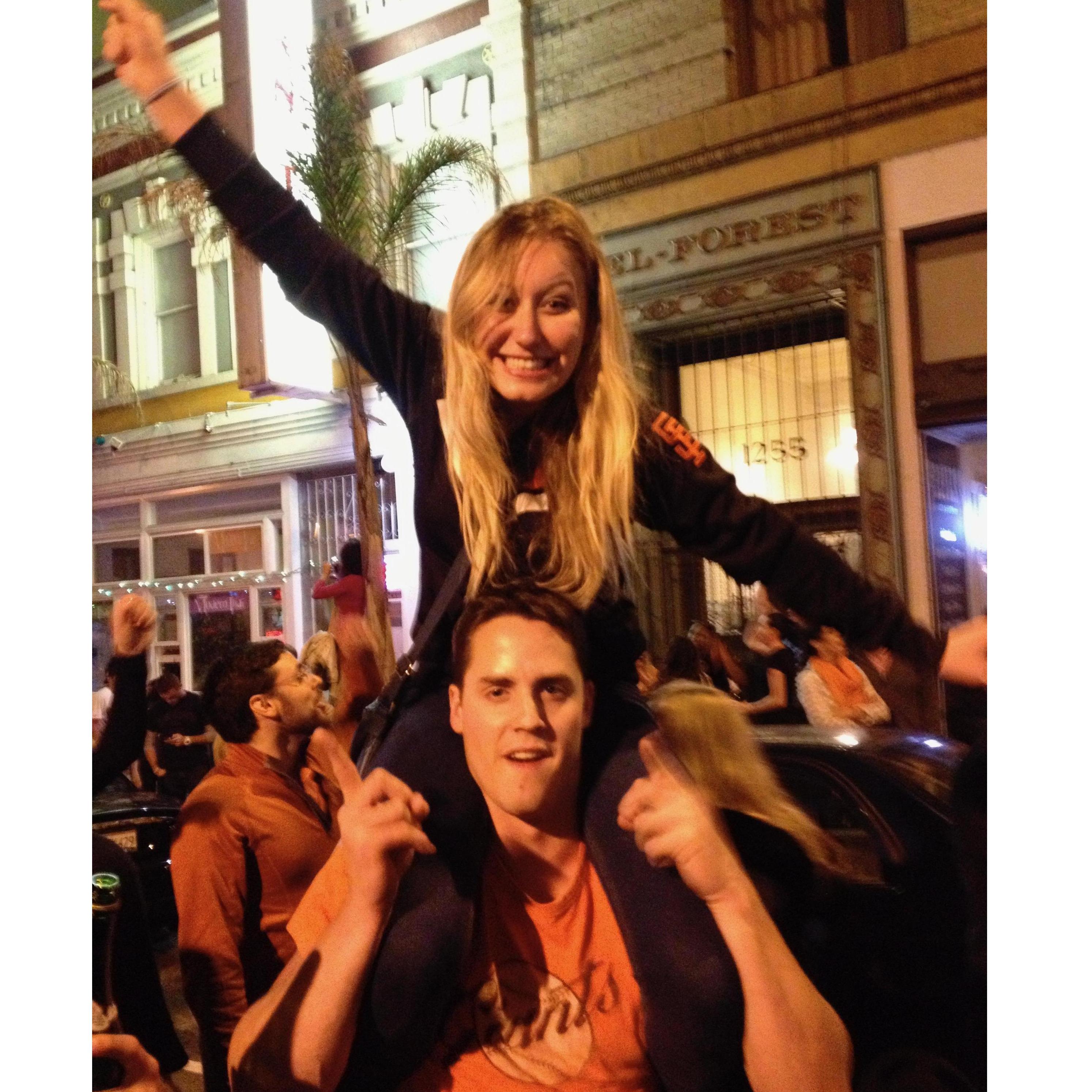 Giants sweep the World Series 2012