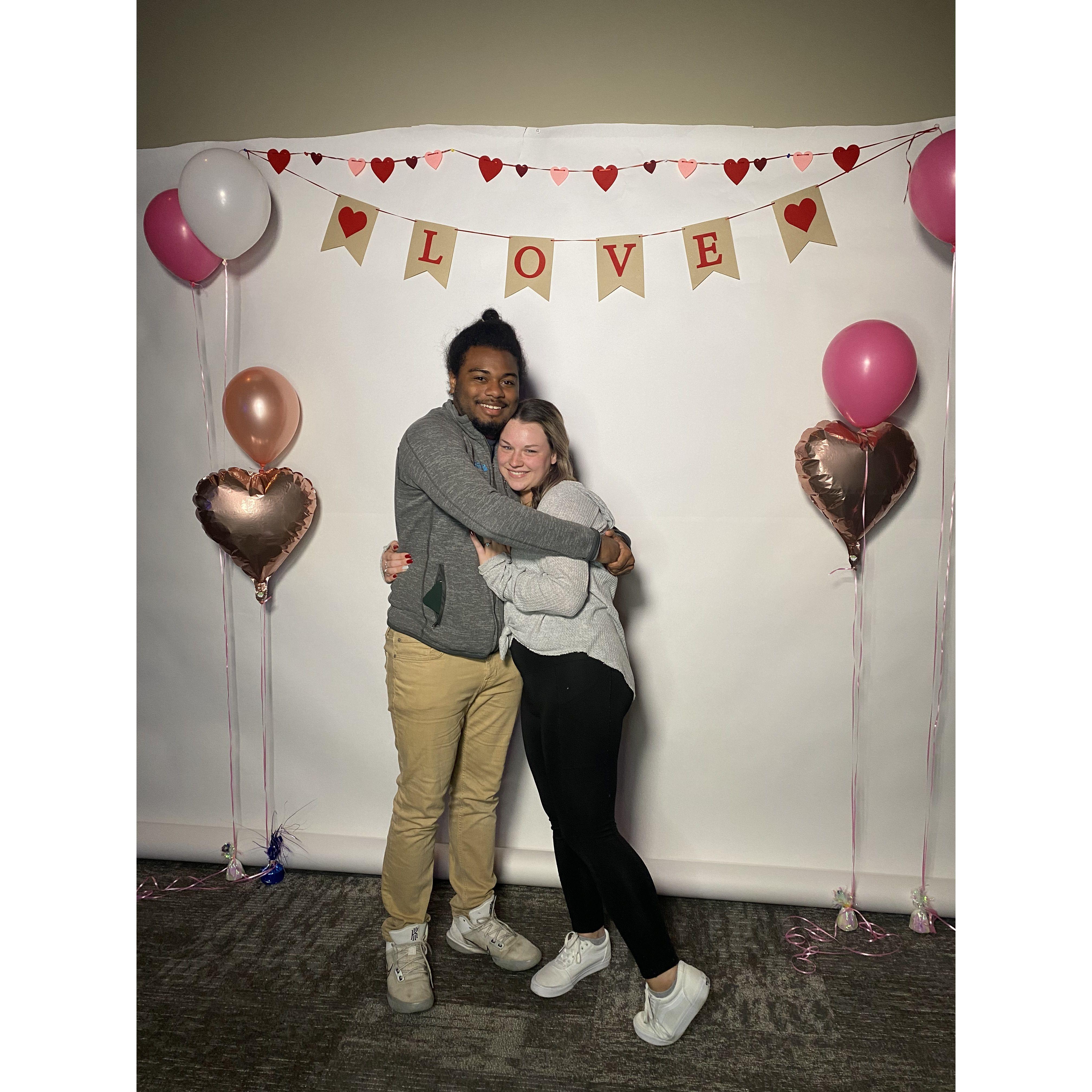 Our first Valentines day
