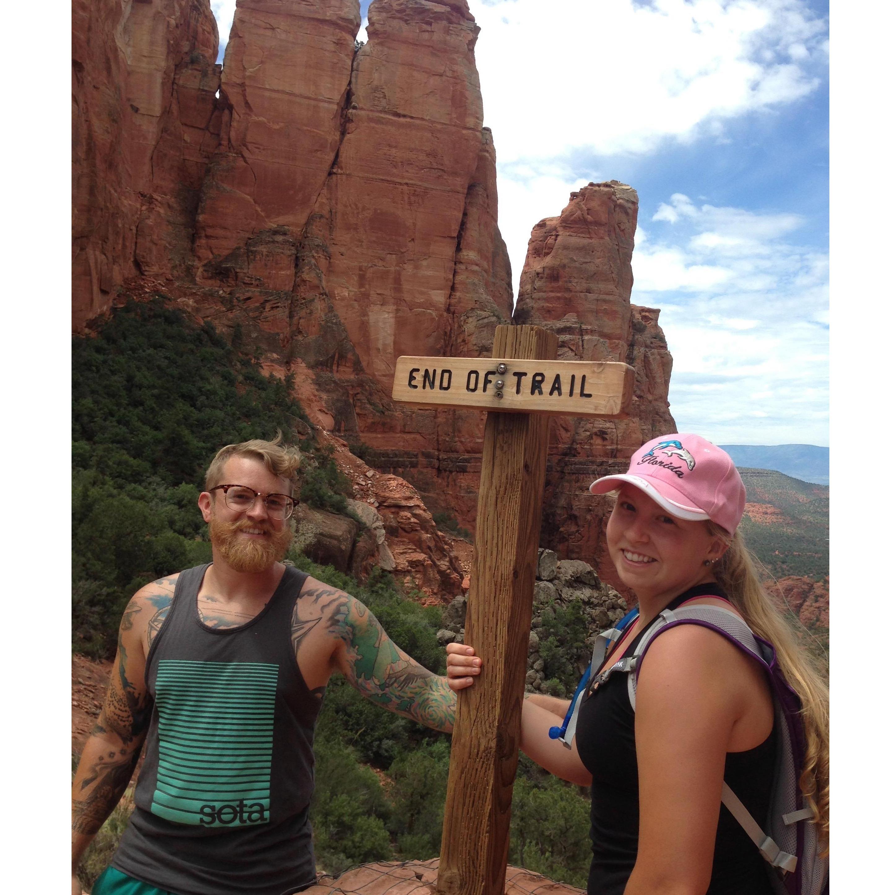 Hiking in AZ!