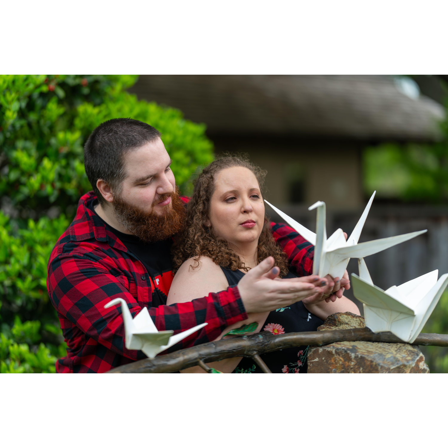 Engagement photos!
Fort Worth Botanical Gardens, April 2024