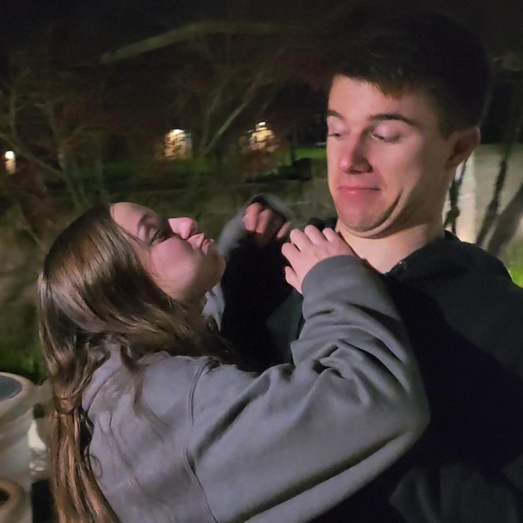 Luca took this photo while we were still "just friends"