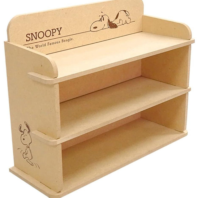 NaganoFactory Snoopy Storage, 1 Shelf, Cottage Style Mini Shelf