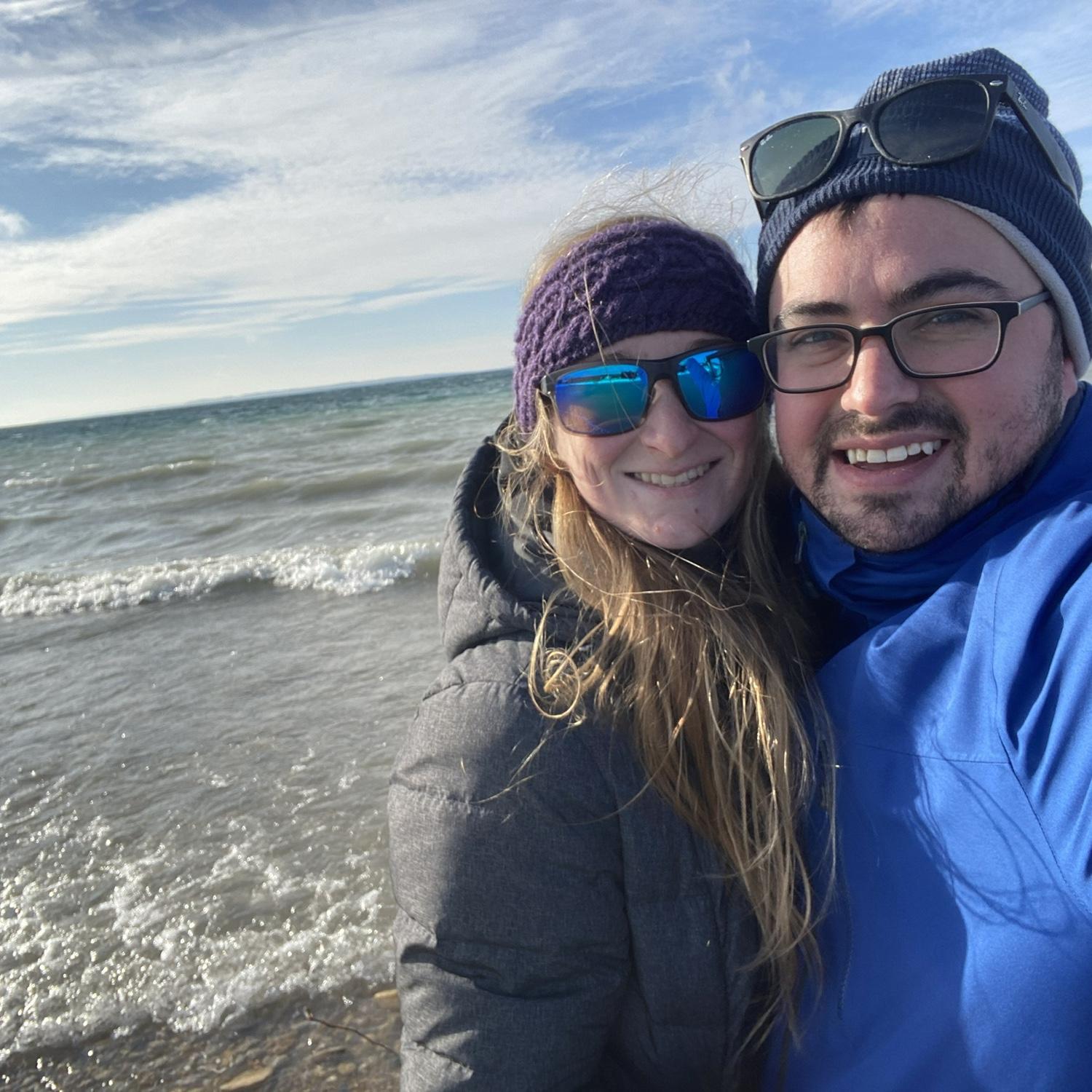 Ringing in 2020 together and my first time at Torch Lake