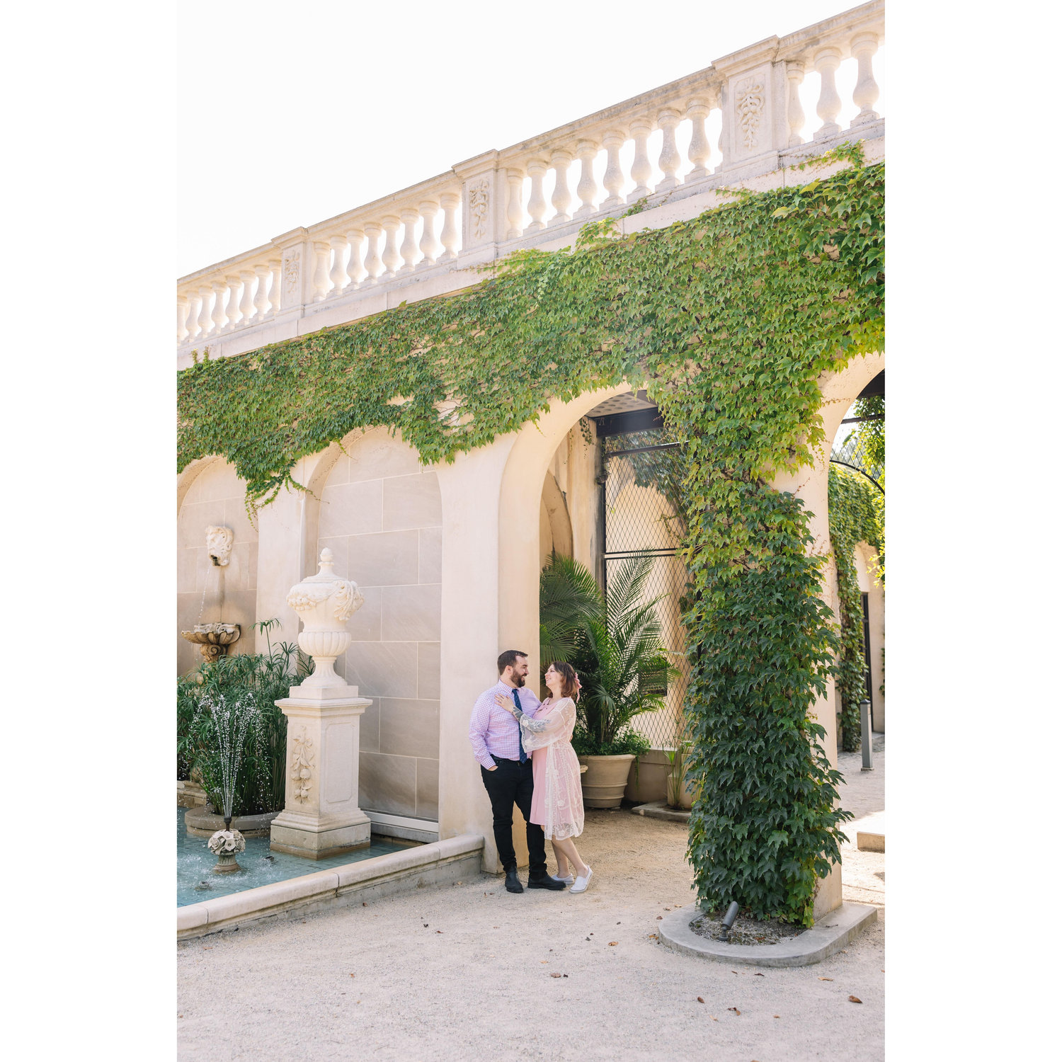 Engagement Photos at Longwood Gardens