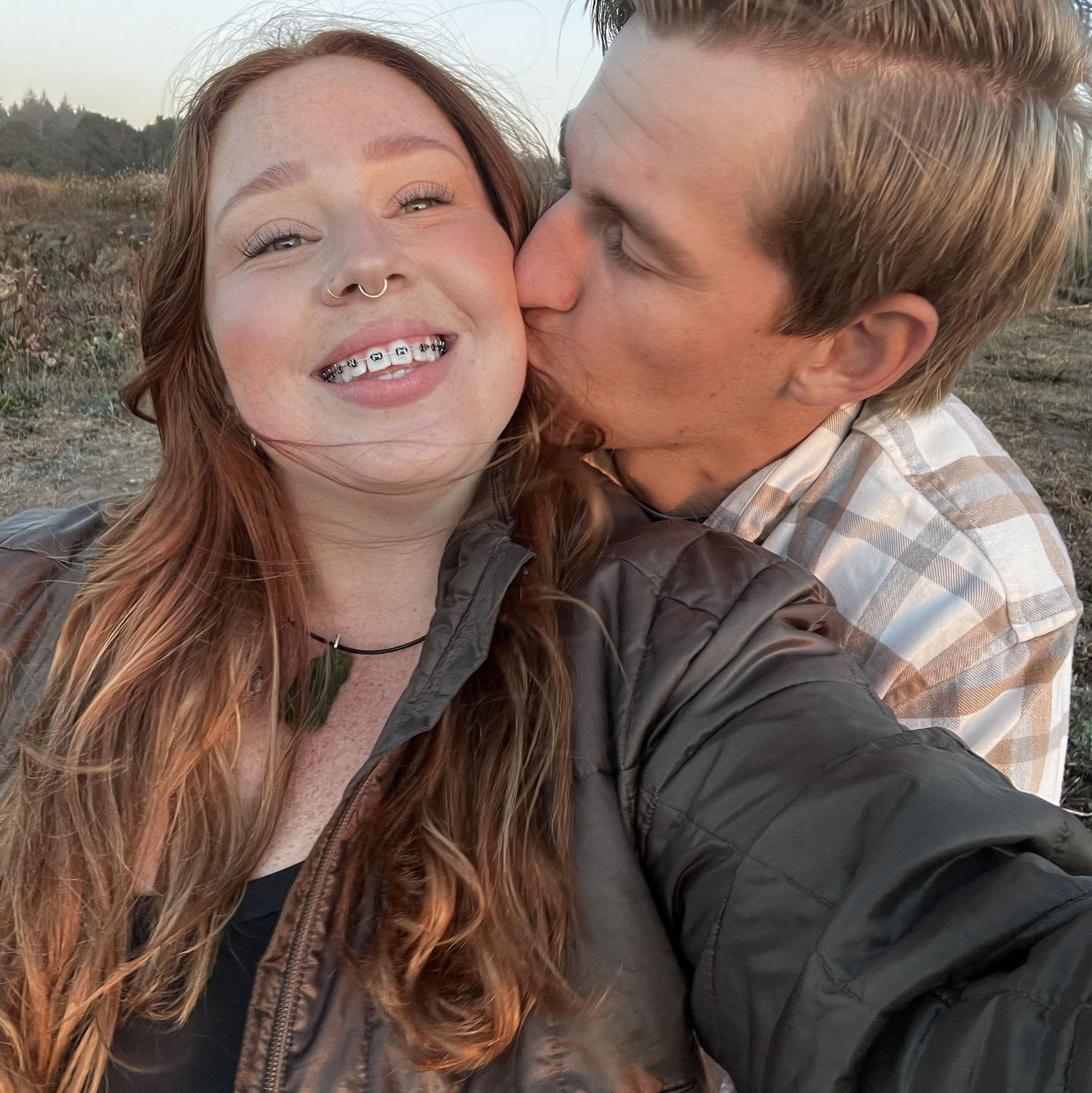 The trip Logan was going to propose; he waited 2 more weeks. Fortbragg overlooking the world.
