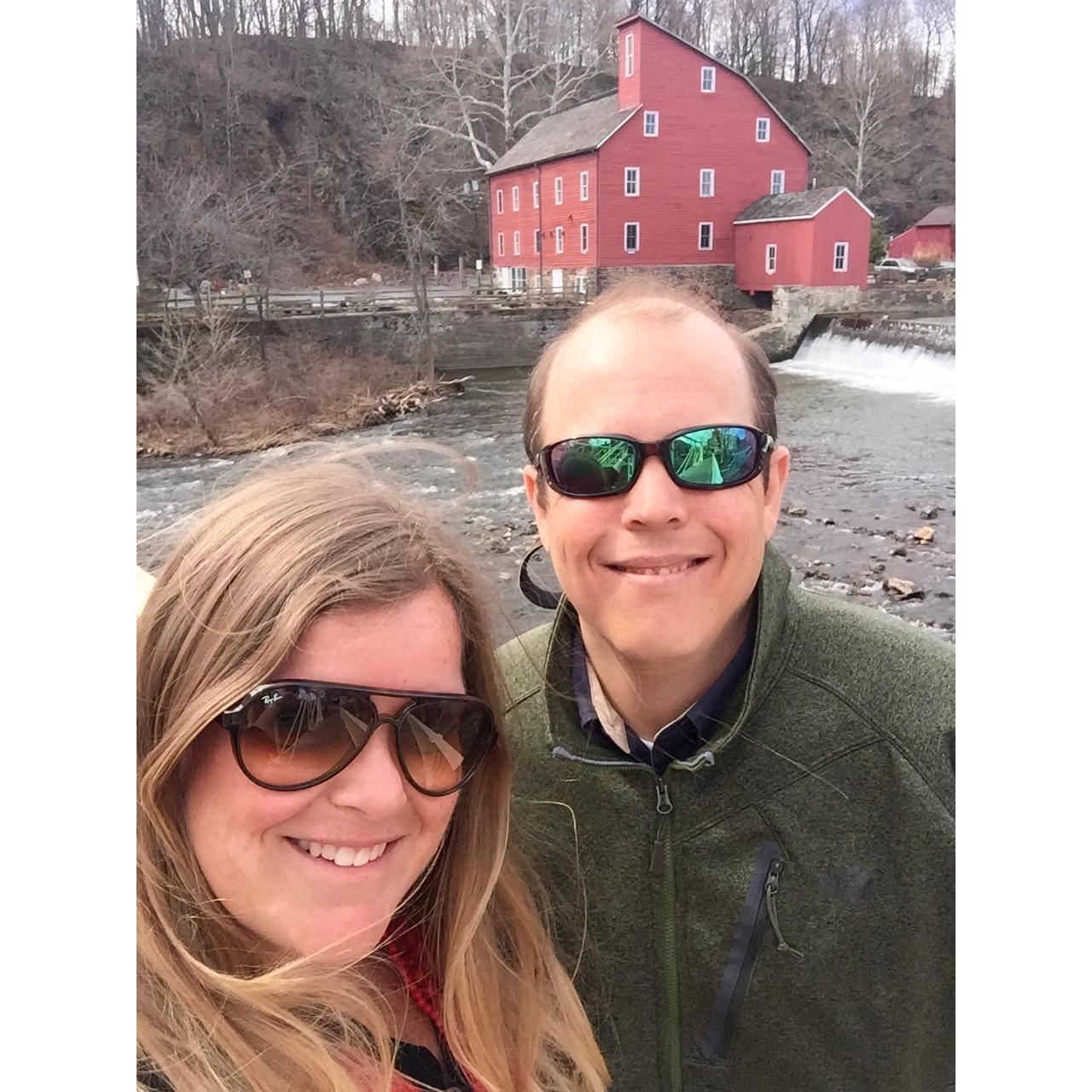 Bill's First trip to my hometown in New Jersey.