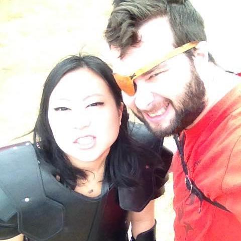 Nina took Jeff to his very first Ren Faire!
