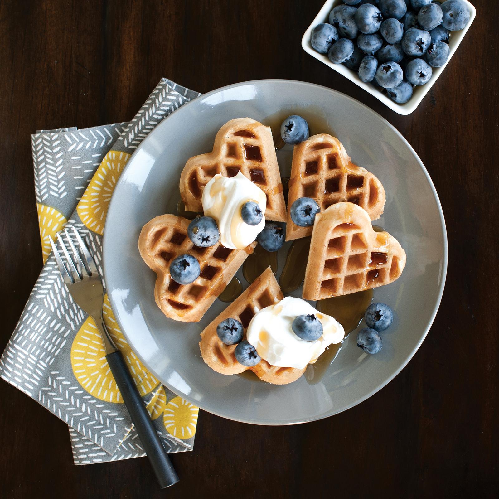 Nordic Ware, Scandinavian Sweetheart Waffler | Zola