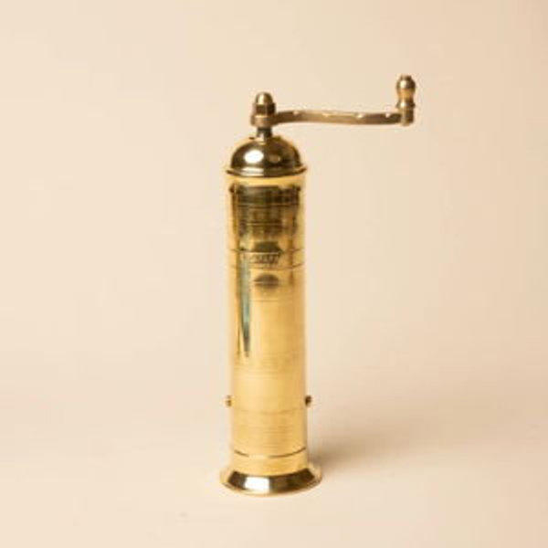 Greek Pepper Mill - Brass