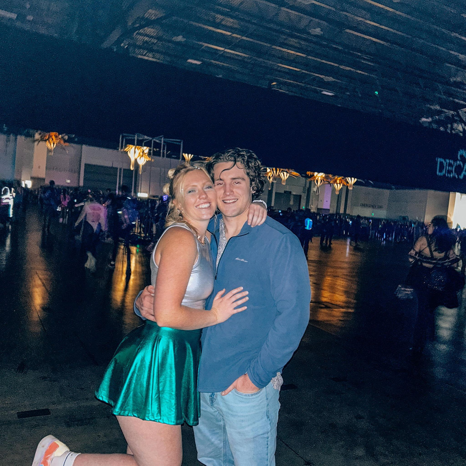 Only two days later, Alexis drove another 5hrs to spend New Years with "her friend"