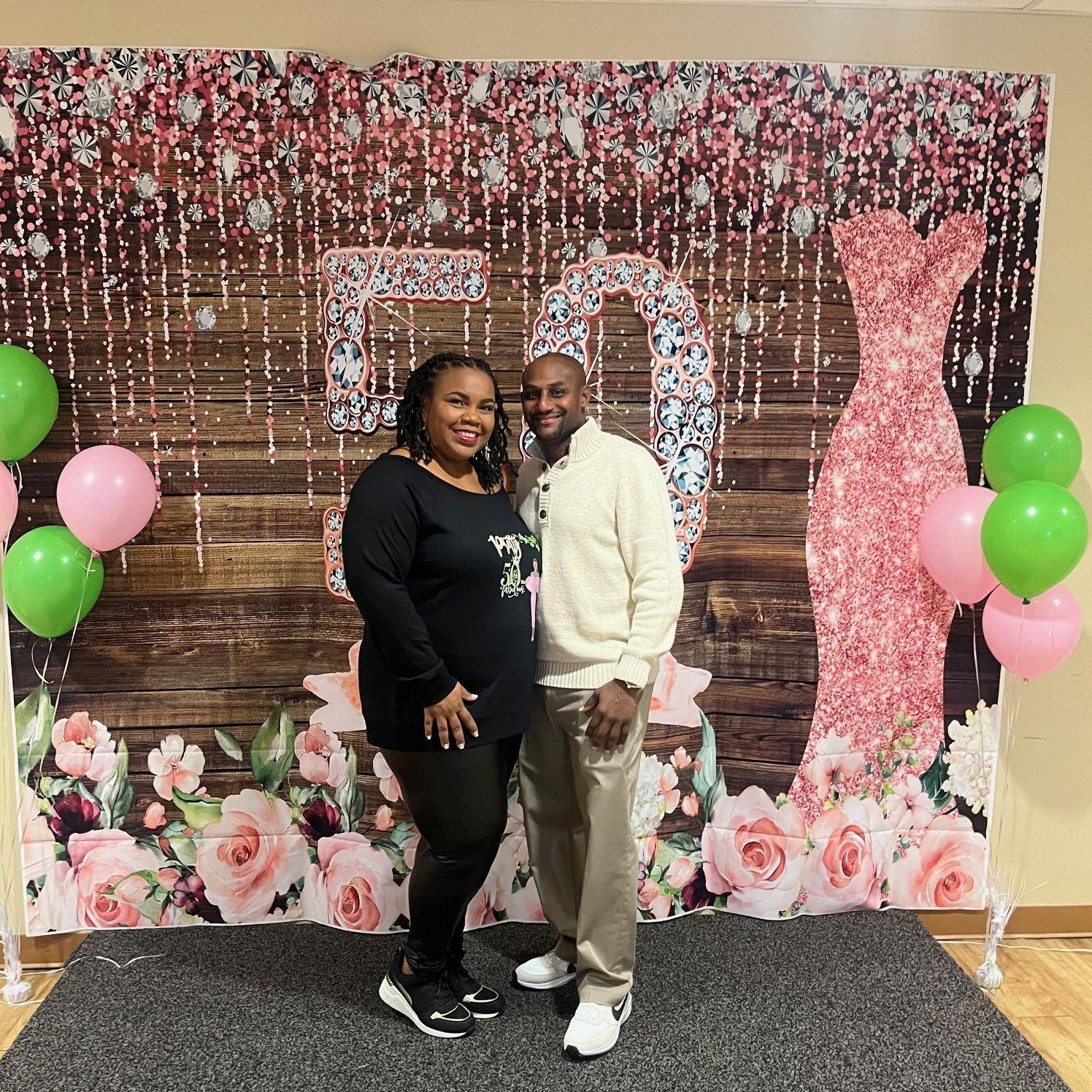 Tiff's 50th birthday party.