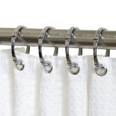 TITAN NeverRust™ Madison Shower Curtain Rings (Set of 12)