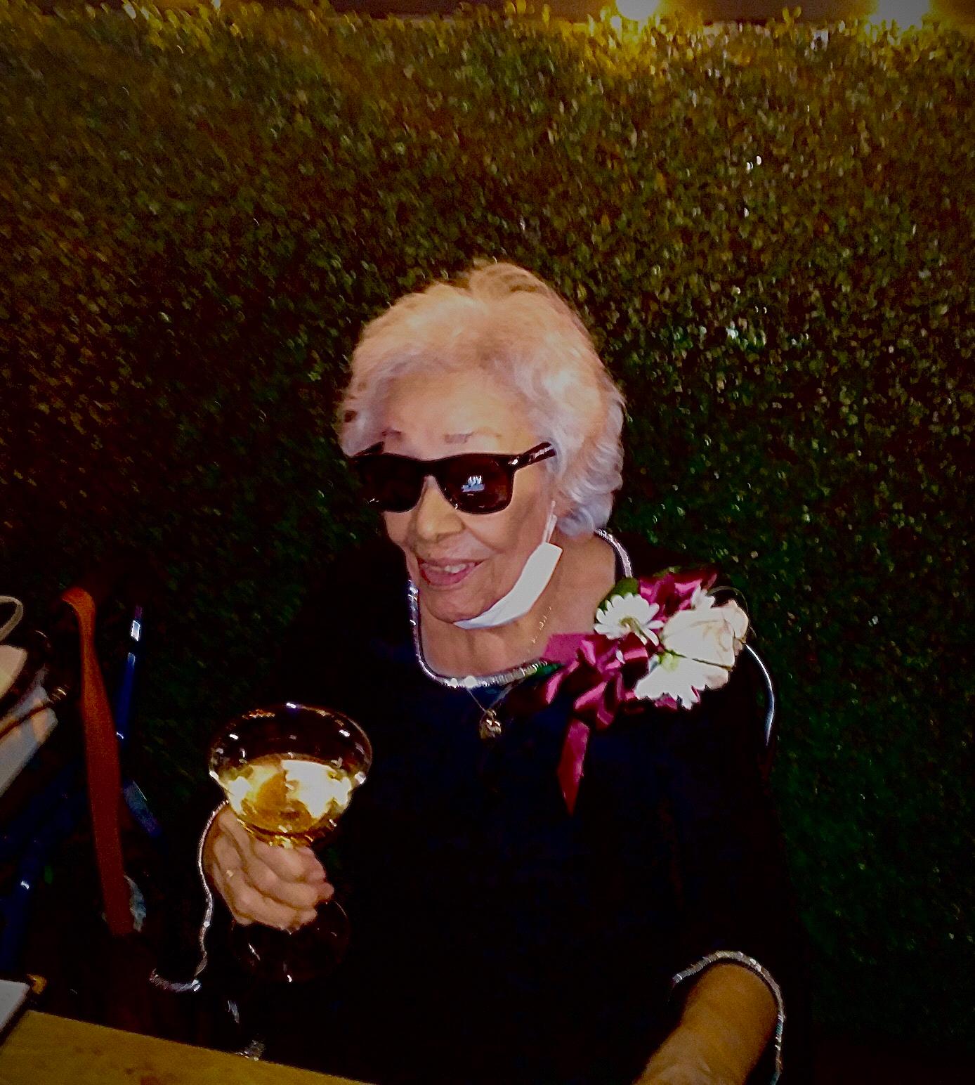 95 years old! She’s like a fine wine 🤙🏽