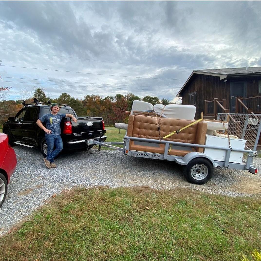 October 24, 2020: Sarah moves into her house while under construction. -Kingsport, TN