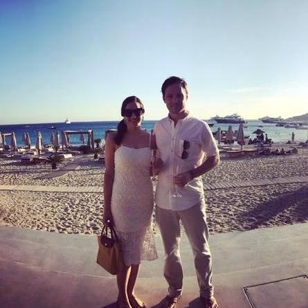 Beachside dinner at Branco, in Mykonos