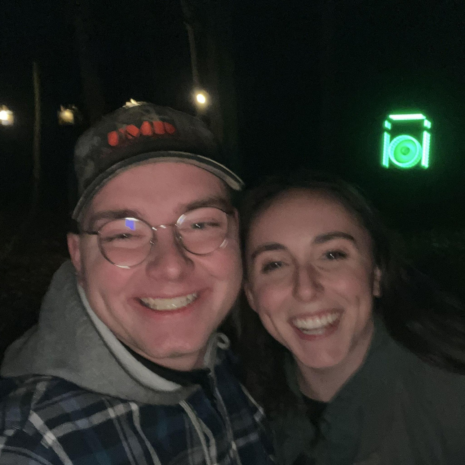 The night we got engaged