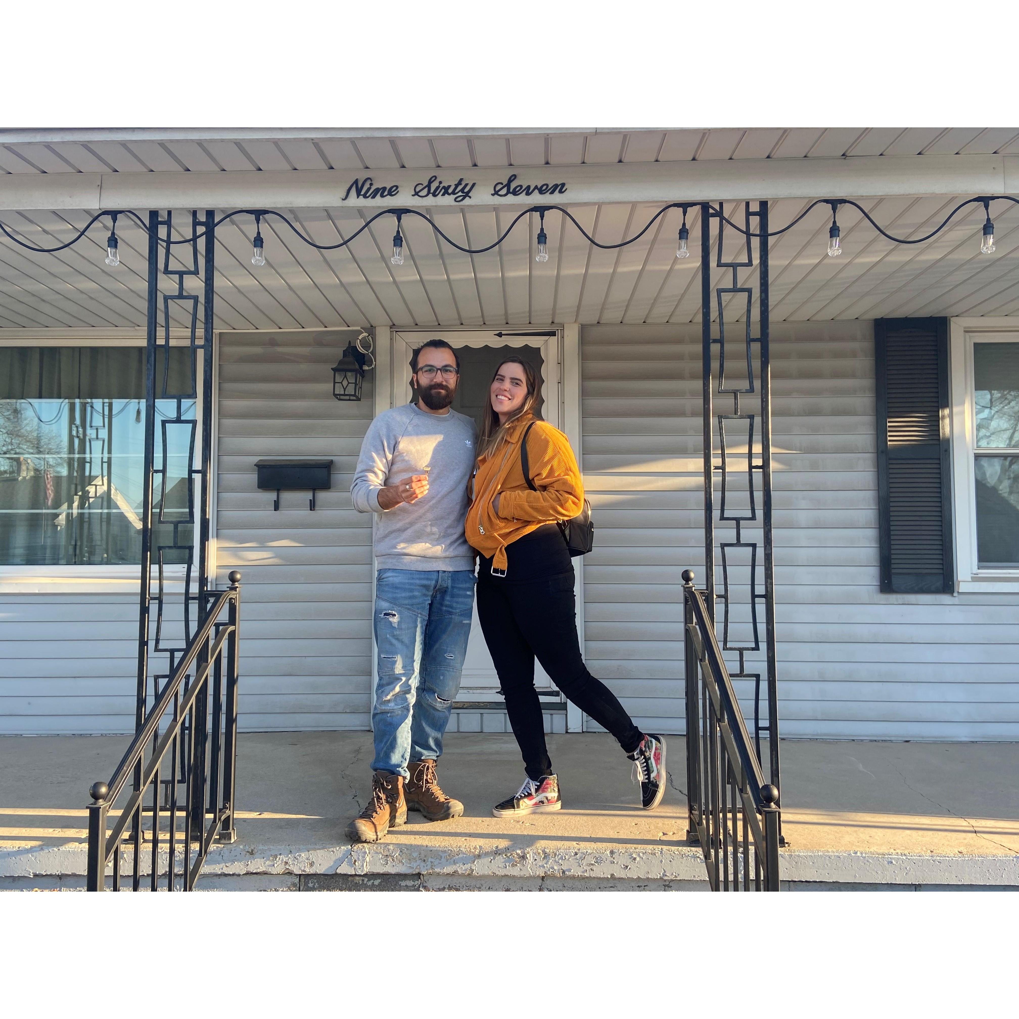 We bought our first house!