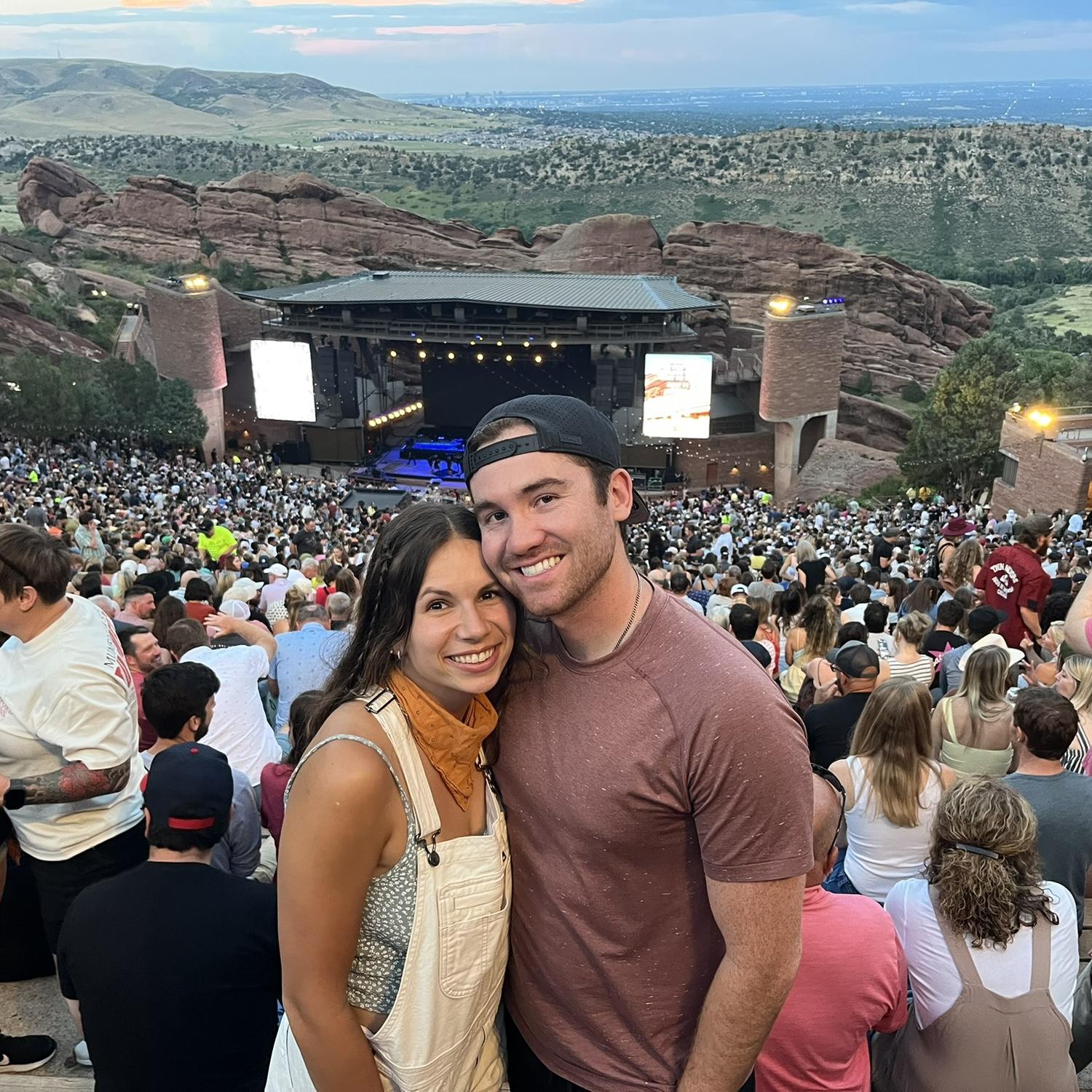 Mumford and Sons at Red Rocks