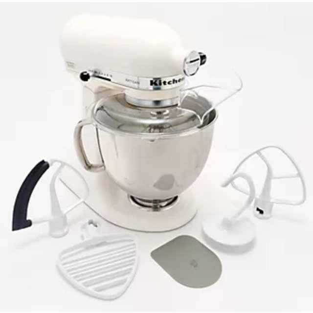 KitchenAid 5-qt Artisan Stand Mixer w/ Pastry Beater and Flex Edge
