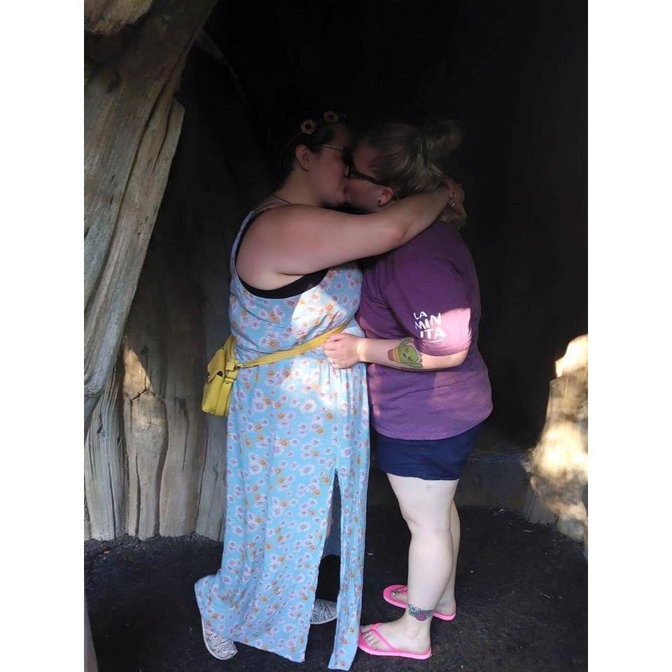 We will never pass up a photo op that involves smooches!
