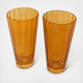 Estelle Sunday High Ball Glass, Set of 2