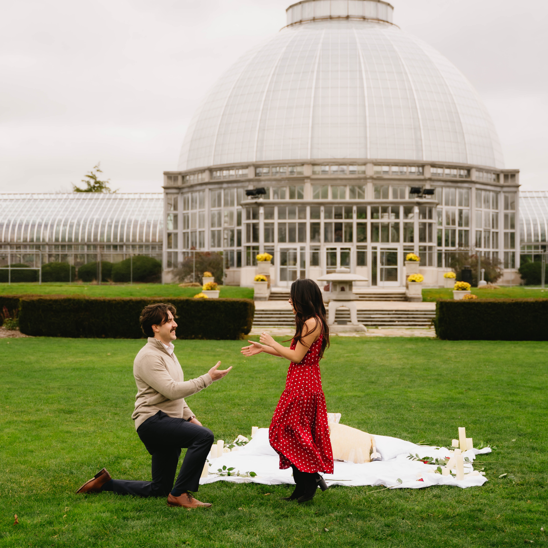 Matt proposed on November 23, 2024 on Belle Isle!