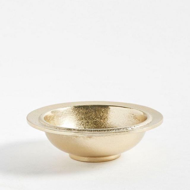 Rustic Snack Bowl - Gold