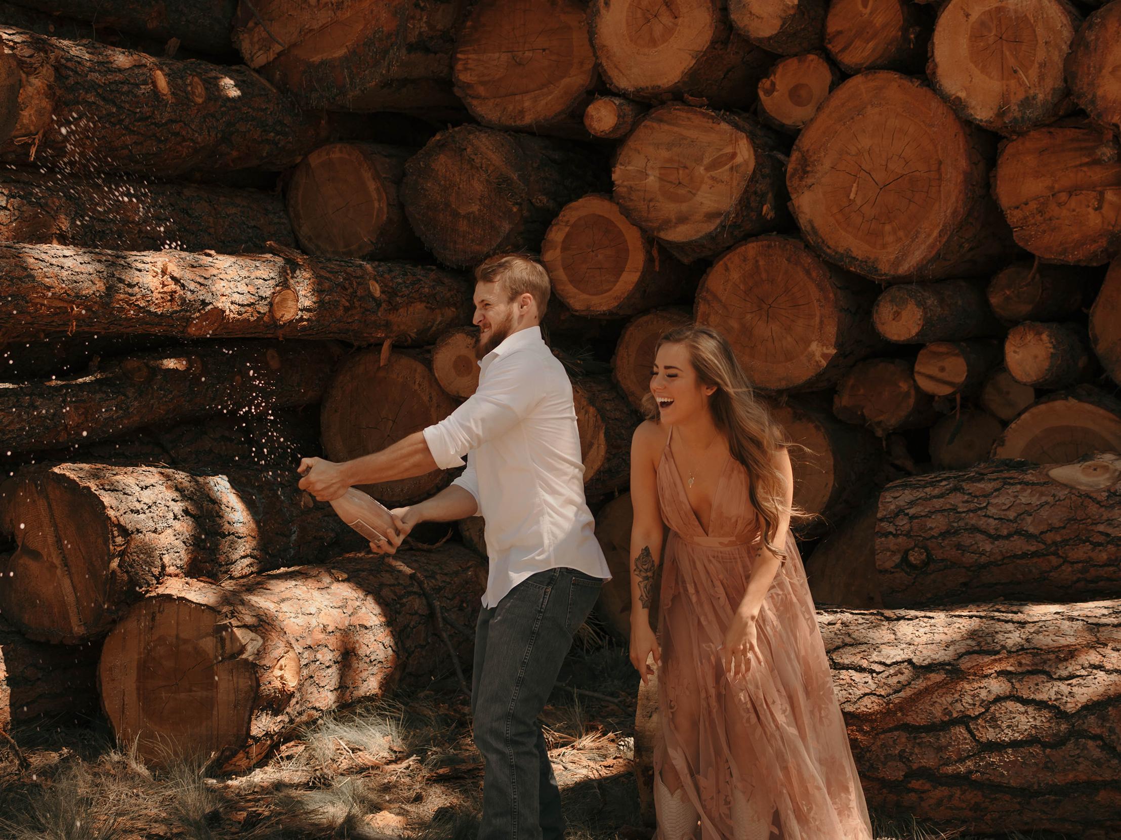 The Wedding Website of Angel Hoffman and Tanner DeMoss