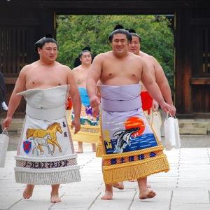 Sumo Wrestling Match Tickets in Japan