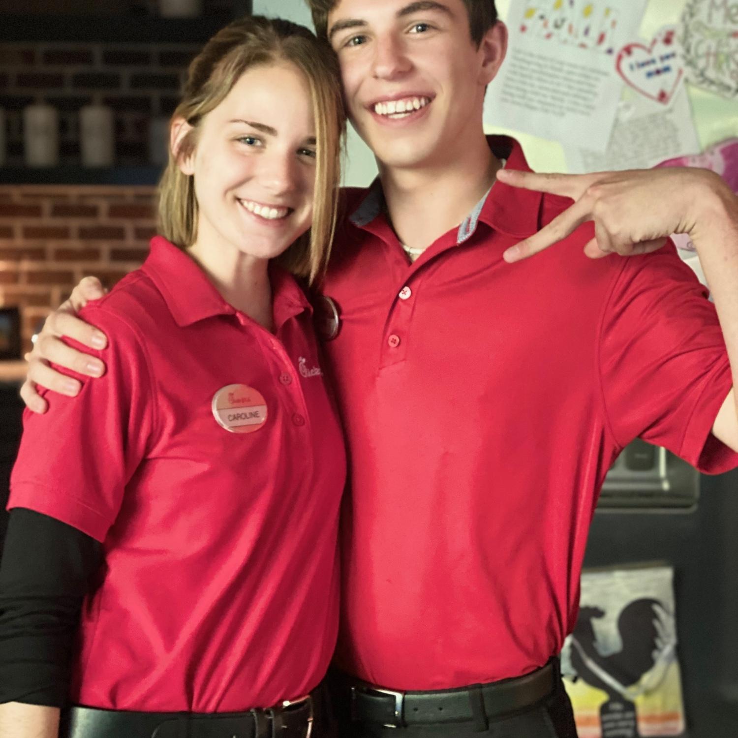 Fun fact: we worked at Chick-Fil-A together for a time!