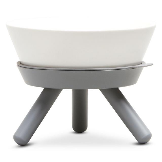 Pets So Good Oreo Grey & White Pet Table, Short/Medium