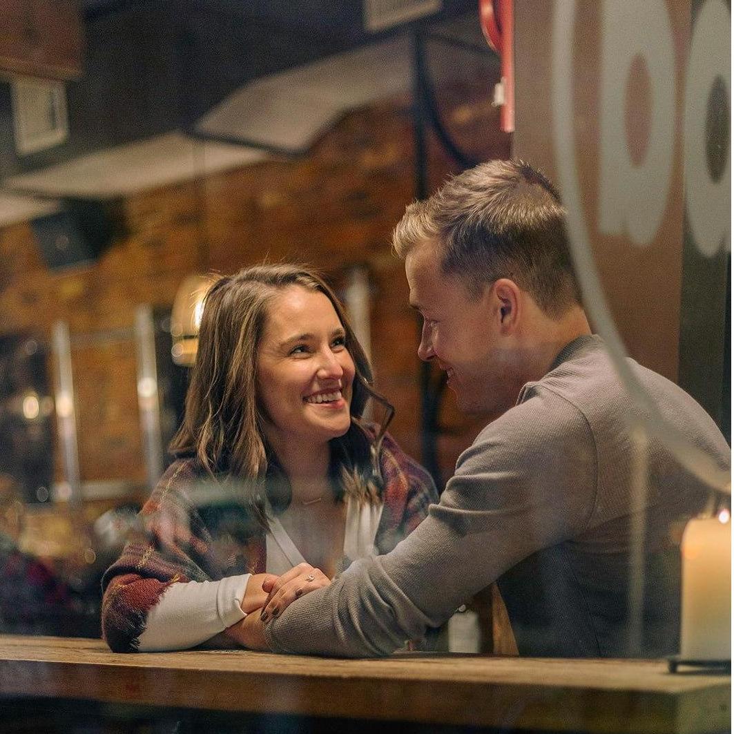 Where we sat on our first date.