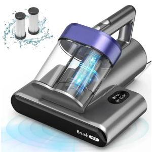 Teendow - 500W 16Kpa Vacuum Cleaner with UV-C Light, Handheld Vacuums with Heating & Ultrasonic & Anion for Bed Dust Pet Hair - Purple