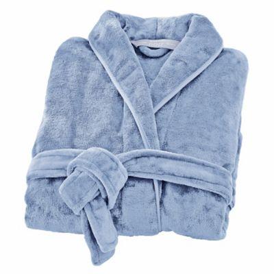 Brookstone® NAP Unisex Size Small/Medium Robe in Blue