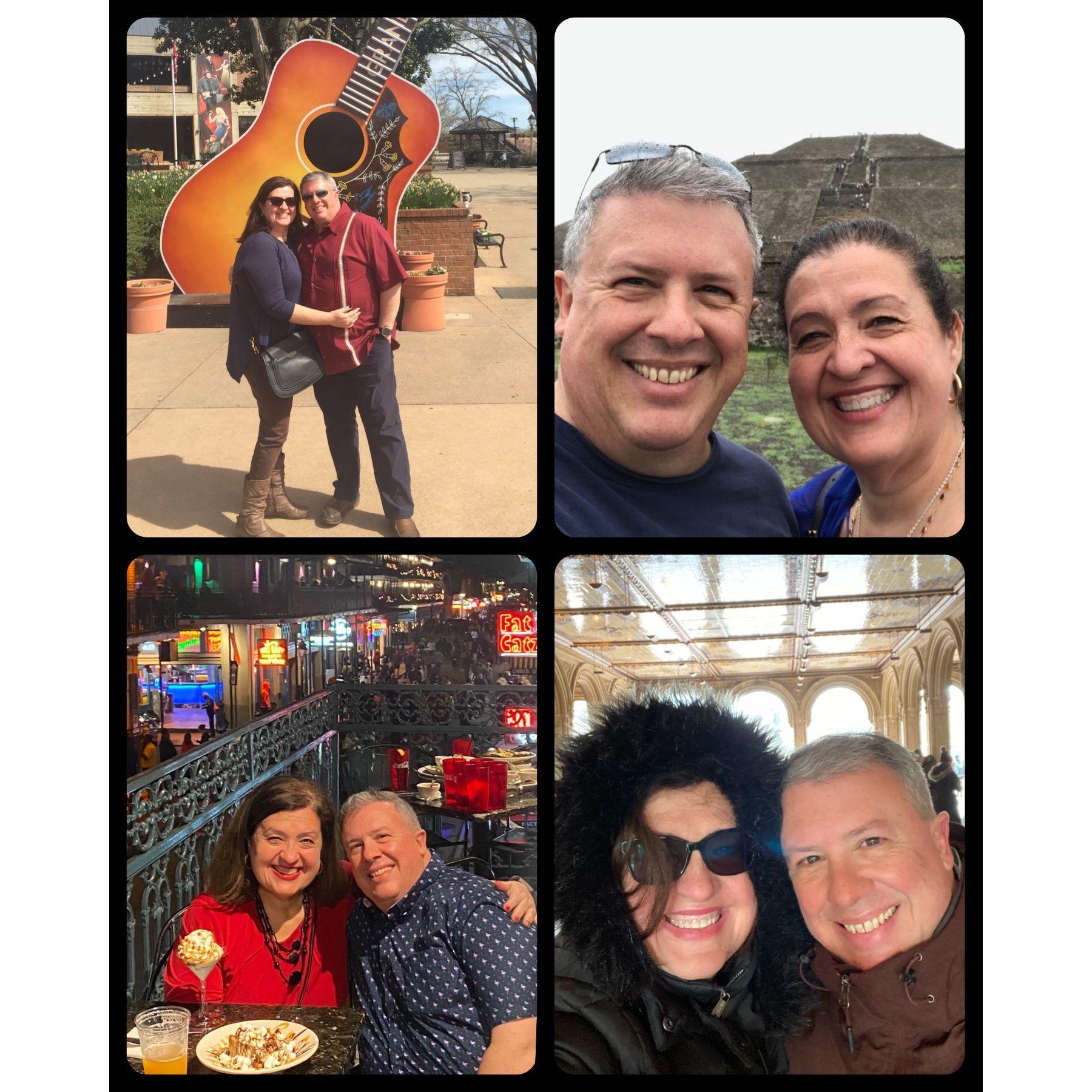 Fourth year: Nashville, Mexico, New Orleans and NY