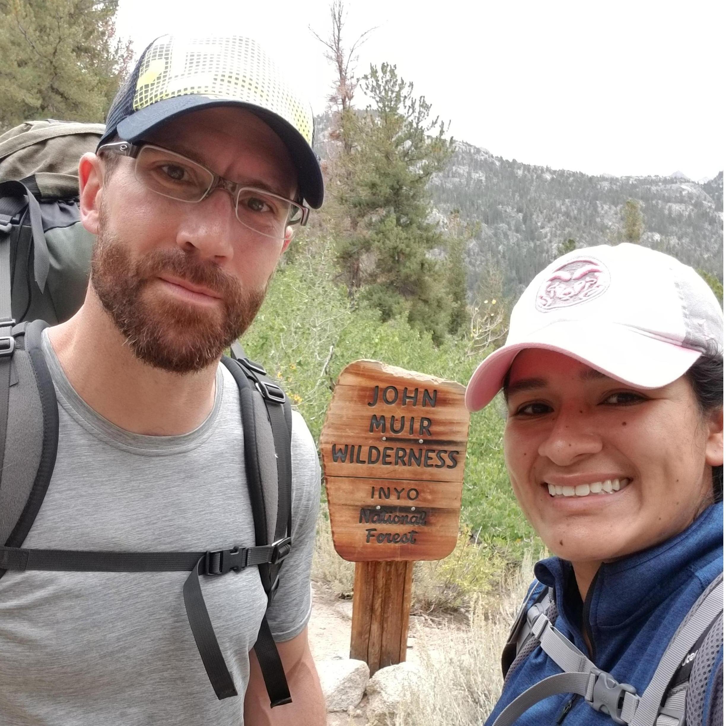 2017 - Backpacking to Blue Lake in CA