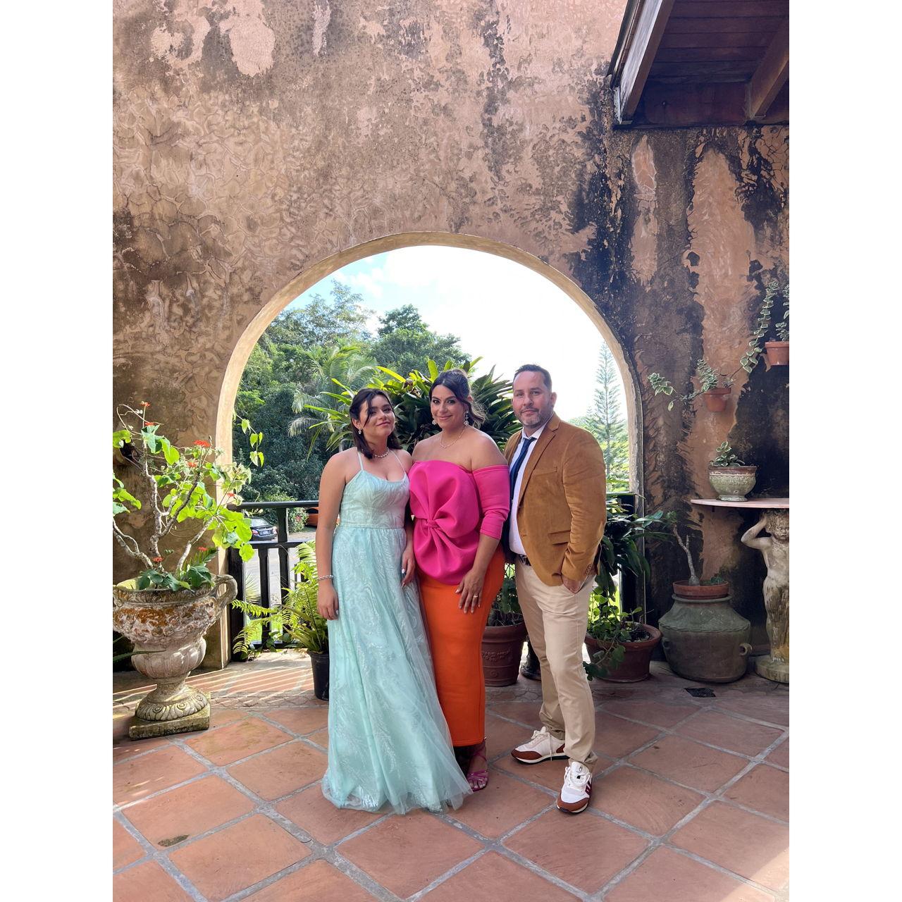 At Claudias Wedding