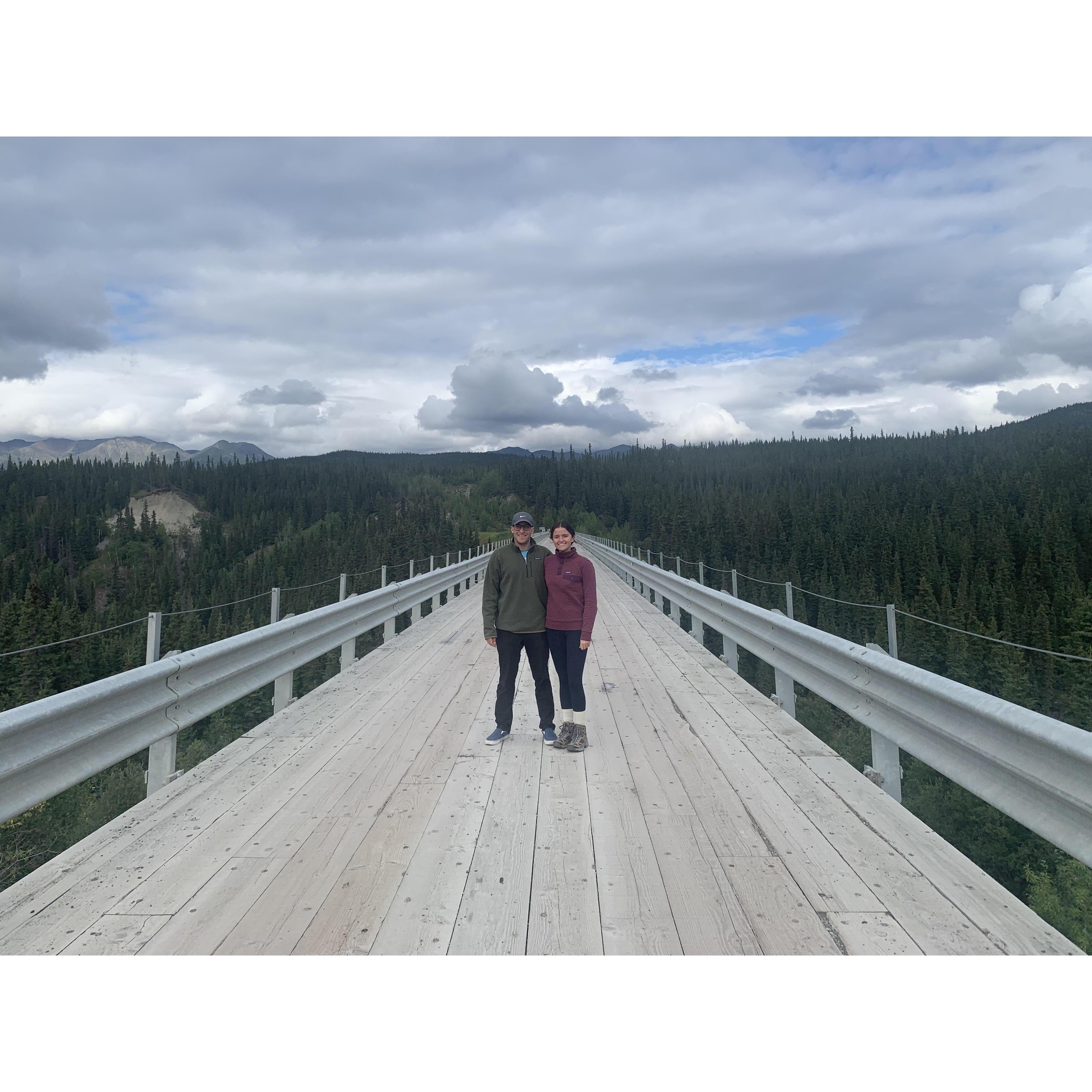 On the road to McCarthy, AK