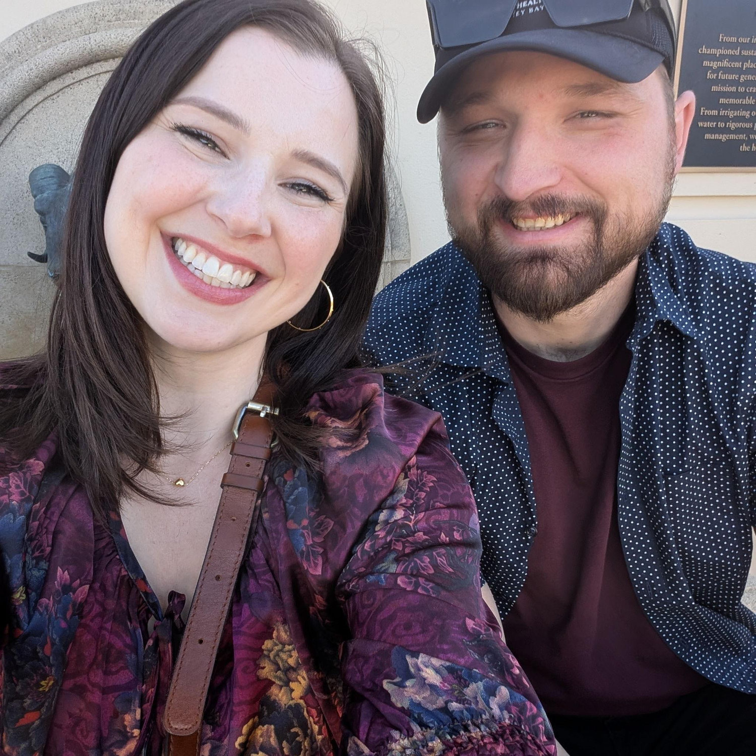 Winery trip with Blaine's best friend