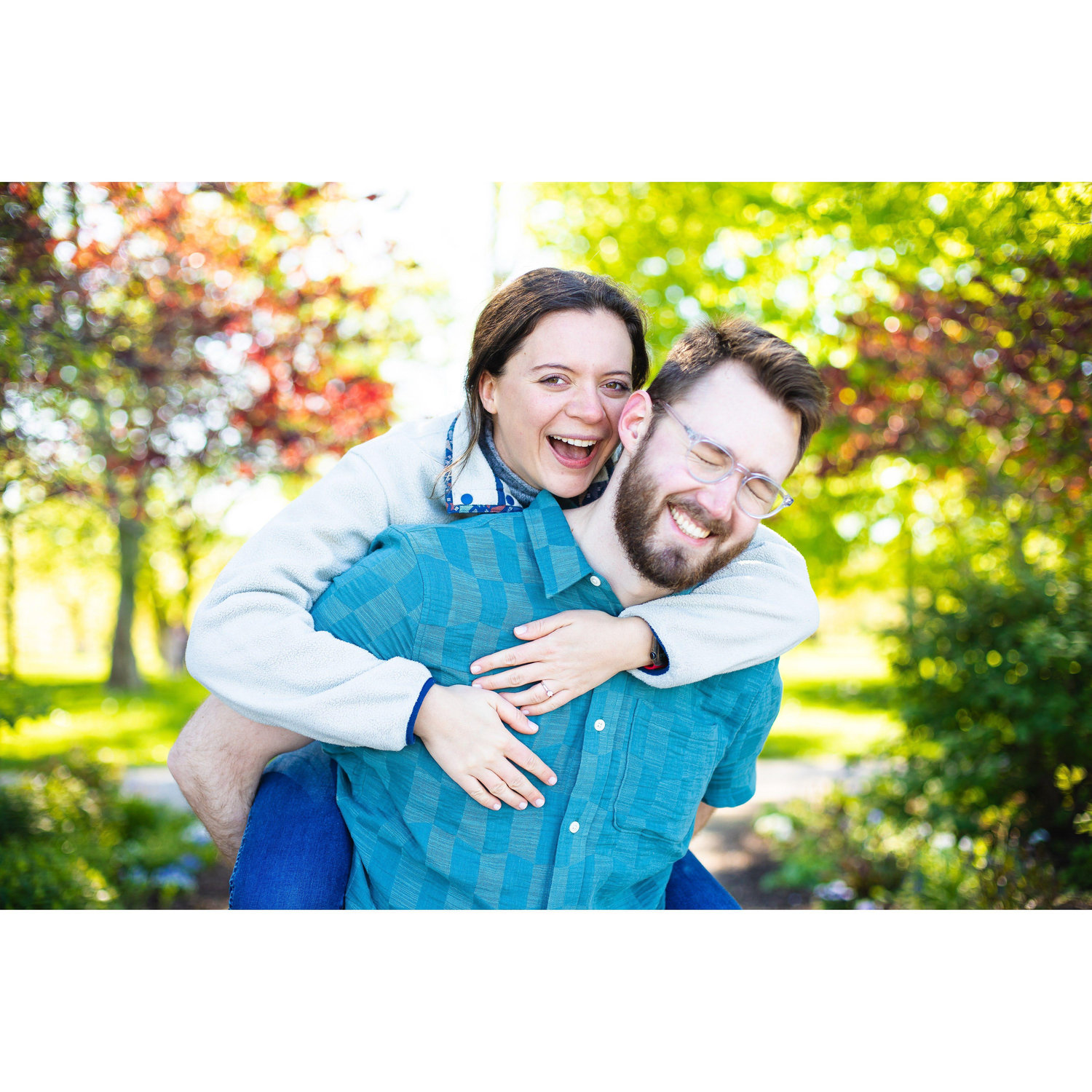 Mike and I had a great engagement session with our photographer Katie. It was really great to celebrate the moment and capture it on camera!