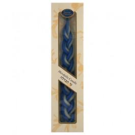 Safed Candles Havdalah Candle  - Blue/White
