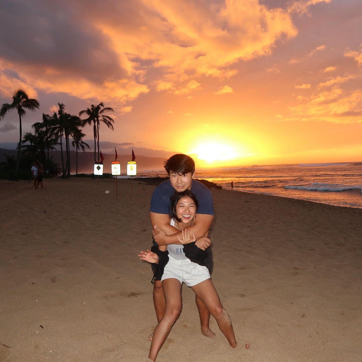 one of many beach sunsets :)