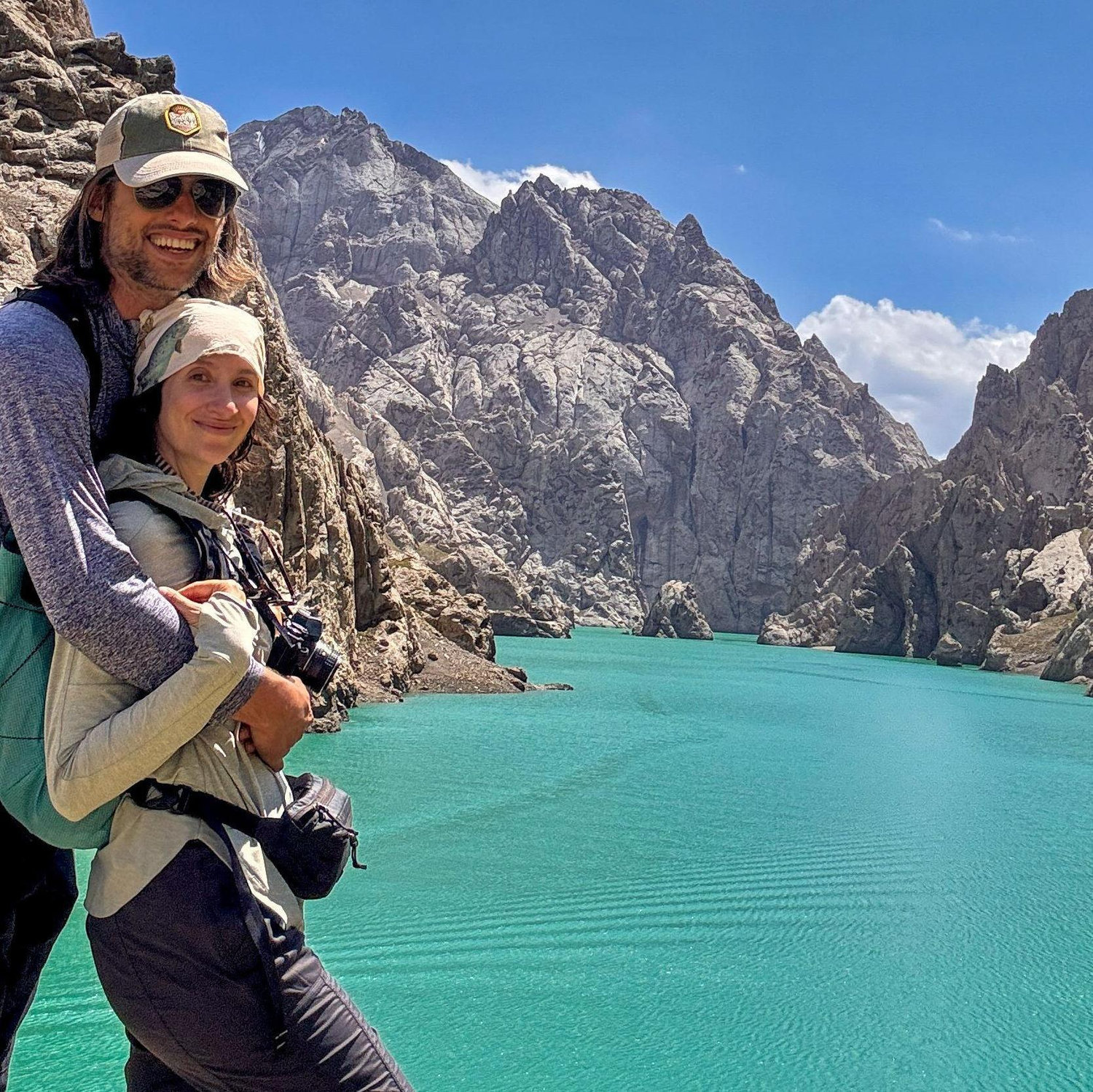 The end point of our horse trek through the Kok Kiya valley in Kyrgyzstan.
